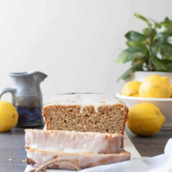 Lemon Sourdough Pound Cake