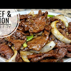 Beef And Onion Stir Fry