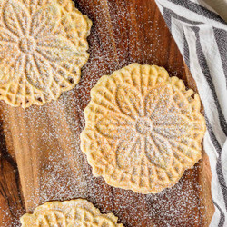 Classic Pizzelle Recipe For Italian Waffle Cookies