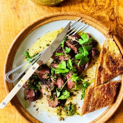 Herby Steak Tartare-Inspired Steak | Alison Roman