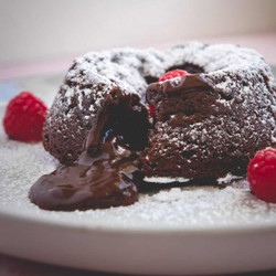 Vegan Chocolate Lava Cake