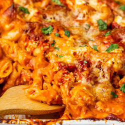 5-ingredient No-boil Baked Ziti