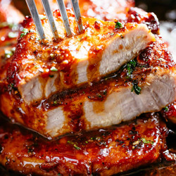 Cooked - Easy Honey Garlic Pork Chops Recipe