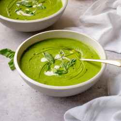 Broccoli And Pea Soup