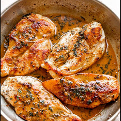 Pan Fried Curry Spiced Chicken