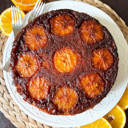 Spanish Orange Cake From Valencia