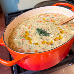 Chicken Avgolemono Soup Recipe