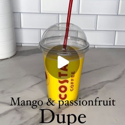 Mango And Passion Fruit Cooler