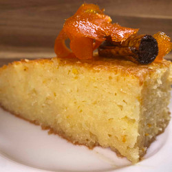 Portokalopita Recipe (greek Orange Cake With Syrup)