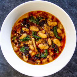 Mapo Beans (white Beans Cooked In The Style Of Mapo Tofu) Recipe