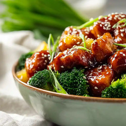 Sweet Sheet Pan Pineapple Chicken And Broccoli