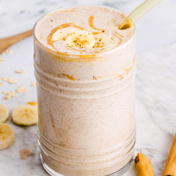 Banana Oat Breakfast Smoothie