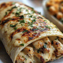 Garlic Chicken Wraps