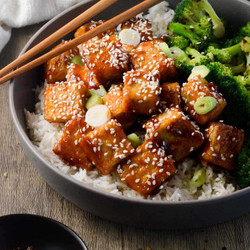 Mouthwatering Sticky Tofu