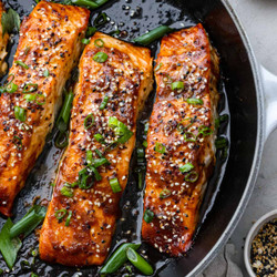 Miso Glazed Salmon