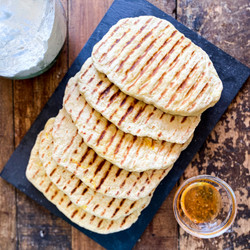 10-Minute Spanish Flatbreads | Tortas De Pan Con Miel Y Azafrán