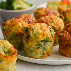 Savory Cottage Cheese Breakfast Muffins