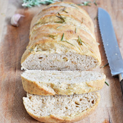 Roasted Garlic And Rosemary Bread