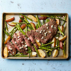 Sheet-pan Steak &amp; Potatoes