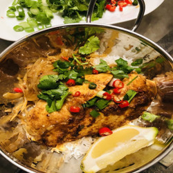 Indian Spiced Tilapia In Coconut Milk