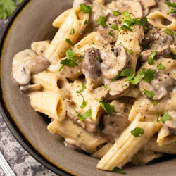 Vegan Mushroom Pasta