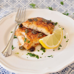 Pan-Seared Cod Recipe With Paprika And Capers