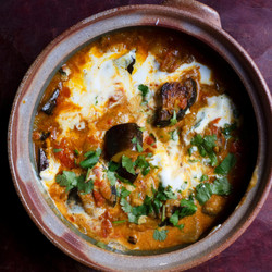 Aubergines With Tomato And Yoghurt