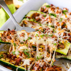 Stuffed Zucchini Boats