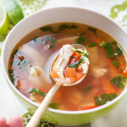 Healthy Thai Chicken Soup