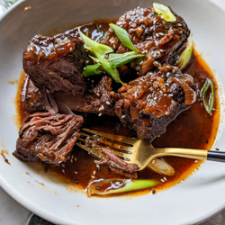 Korean Inspired Braised Short Ribs