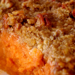 Crispy Streuseled Sweet Potato Casserole