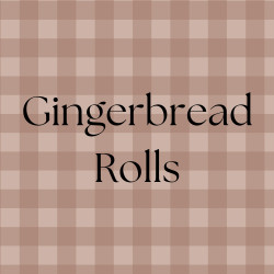 Gingerbread Rolls