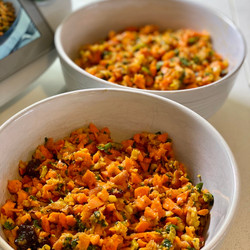 Exotic Raw Spiced Carrot Salad