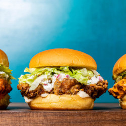 Pickle-brined Fried Chicken Sandwiches - America's test kitchen
