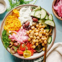 Mediterranean Rice Bowl