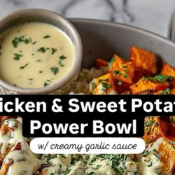 Chicken &amp; Sweet Potato Power Bowl