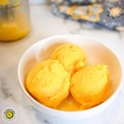 Ninja Creami Low Calorie Mandarin Orange Sherbet