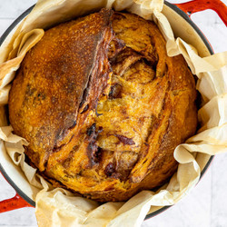 Pumpkin Sourdough Bread