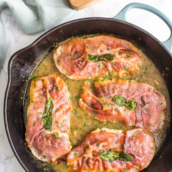Easy Chicken Saltimbocca