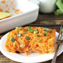 Paleo Buffalo Chicken Casserole