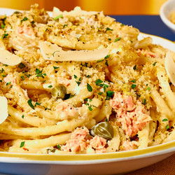 Lemon &amp; Pepper Tuna Bucatini