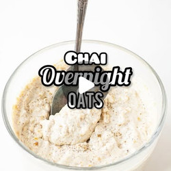 Chai Spice Overnight Oats