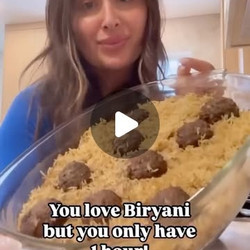Busy Day Biryani-inspired Meatballs And Rice