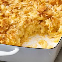 Make-ahead Creamy Mac &amp; Cheese Casserole