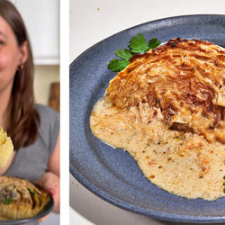 Garlic-parmesan Melting Cabbage