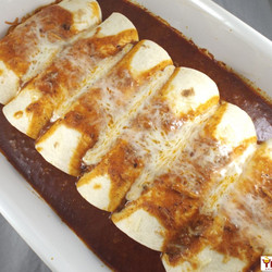 Slow Cooker Pork Rib Enchiladas