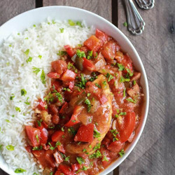 Crockpot Pumpkin Beer Braised Chicken