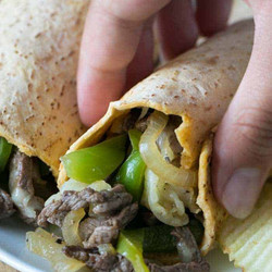 Philly Cheese Steak Wraps