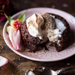Single Girls Wholesome Molten Chocolate Cake
