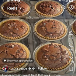 Black Bean Chocolate Muffins